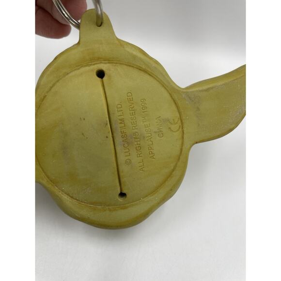 Vintage 1999 YODA Treasure Keepers Vinyl Change Purse Keychain New With Tag - Picture 5 of 7